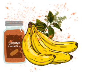 Banana com Canela